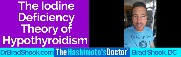 The Iodine Deficiency Theory of Hypothyroidism