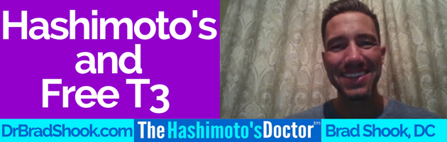 Hypothyroid Hashimoto's and Free T3