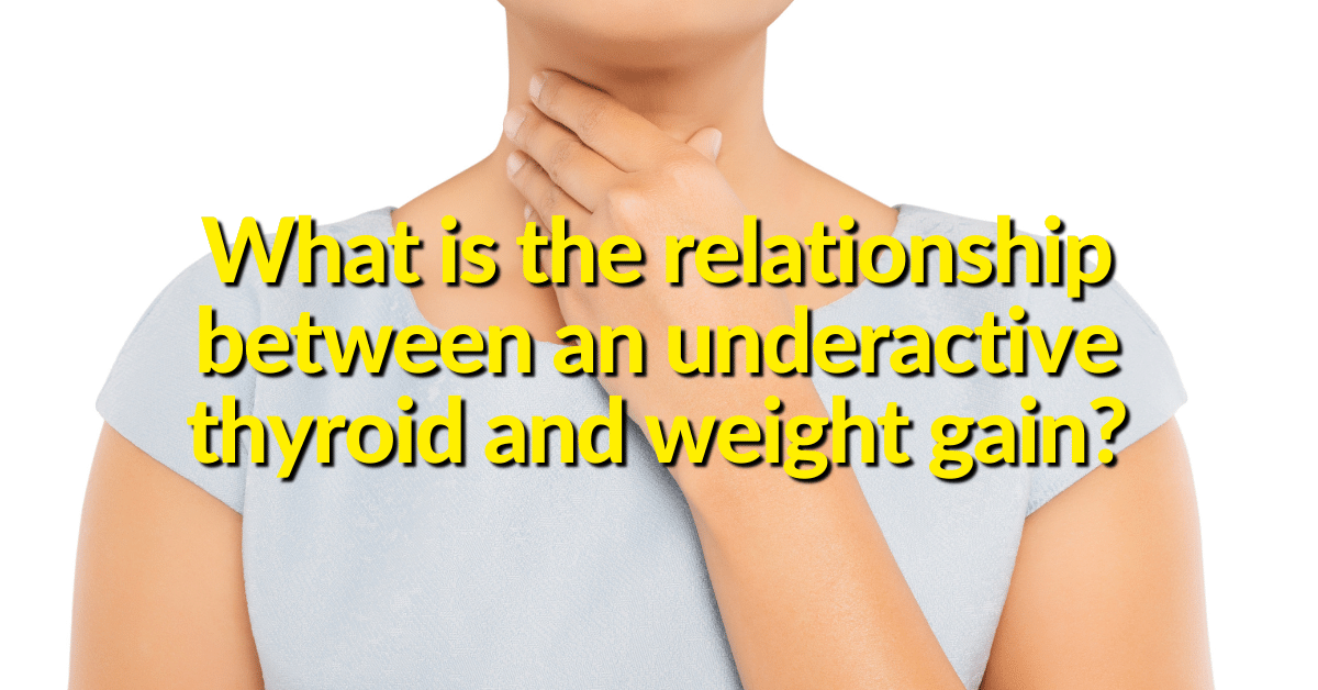 Extra Weight Gained With Low Thyroid Hormone Levels. Gaining Weight with Thyroid Hormones in Normal Range