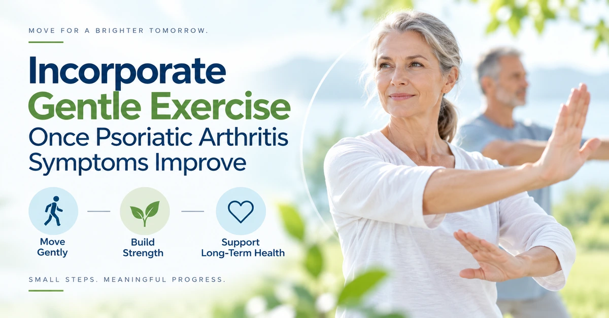 Gentle exercise such as Tai Chi can support mobility and help with stiffness for people with psoriatic arthritis.