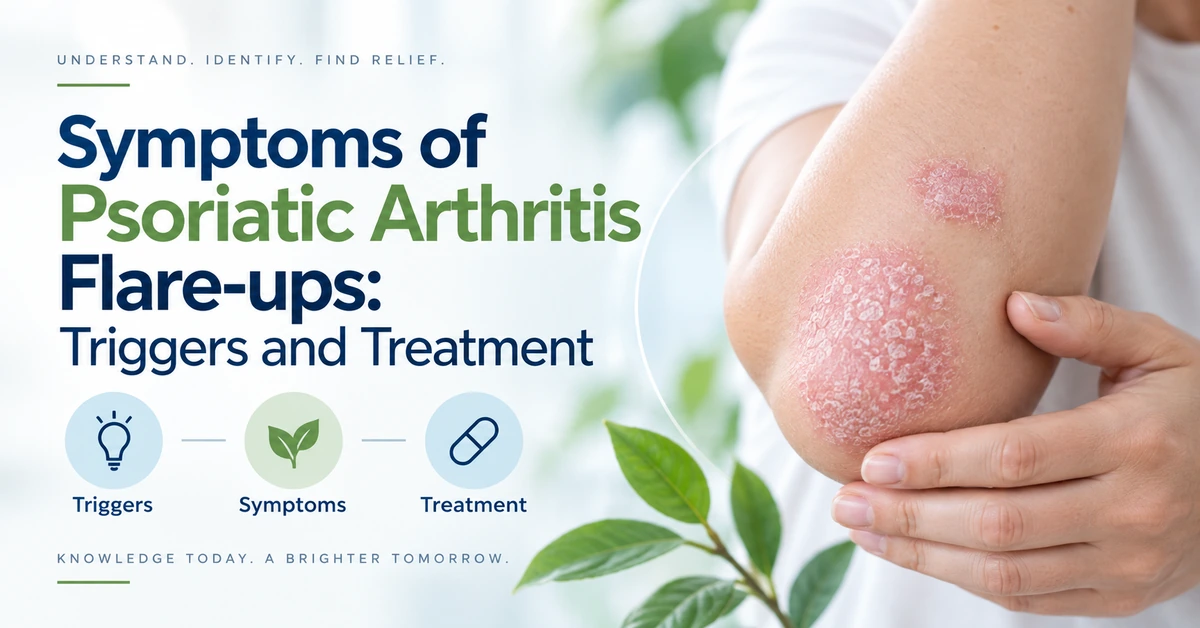 Psoriatic arthritis flare can have many potential triggers, but treatment options are available.