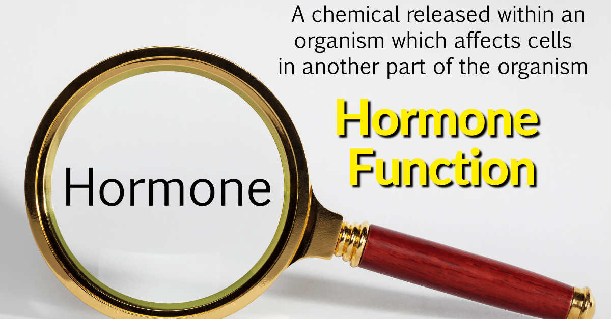 Hormone problems can effect many types of bodily function. 