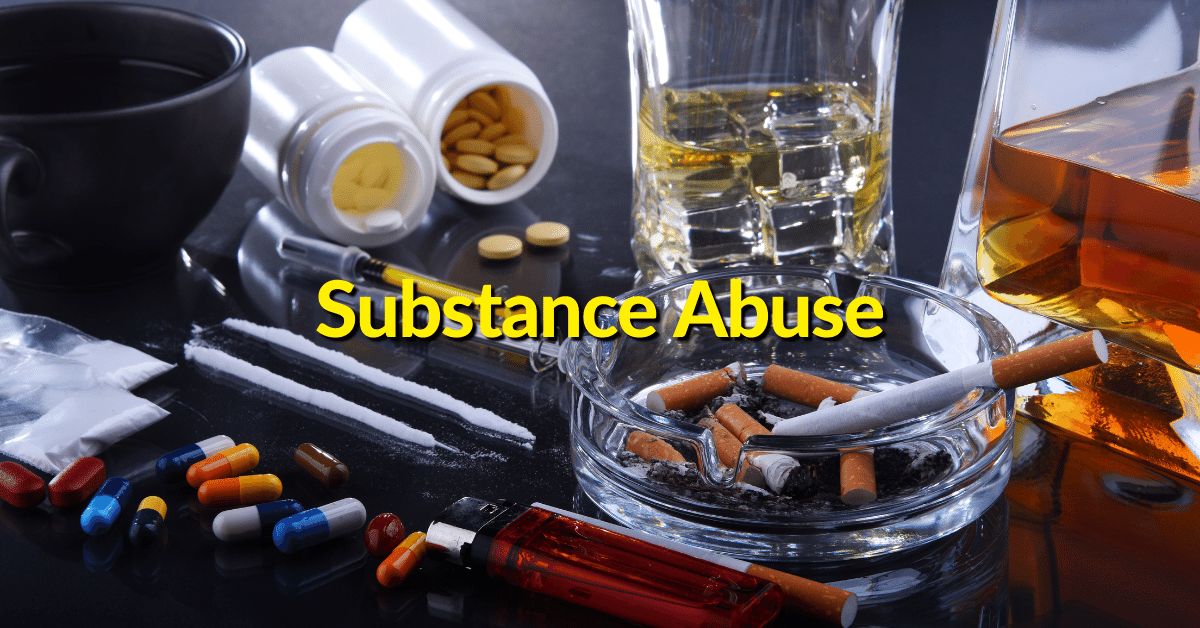 Some will try to manage chronic stress or treat depression by self medicating which can actually cause mood disorders to worsen. 