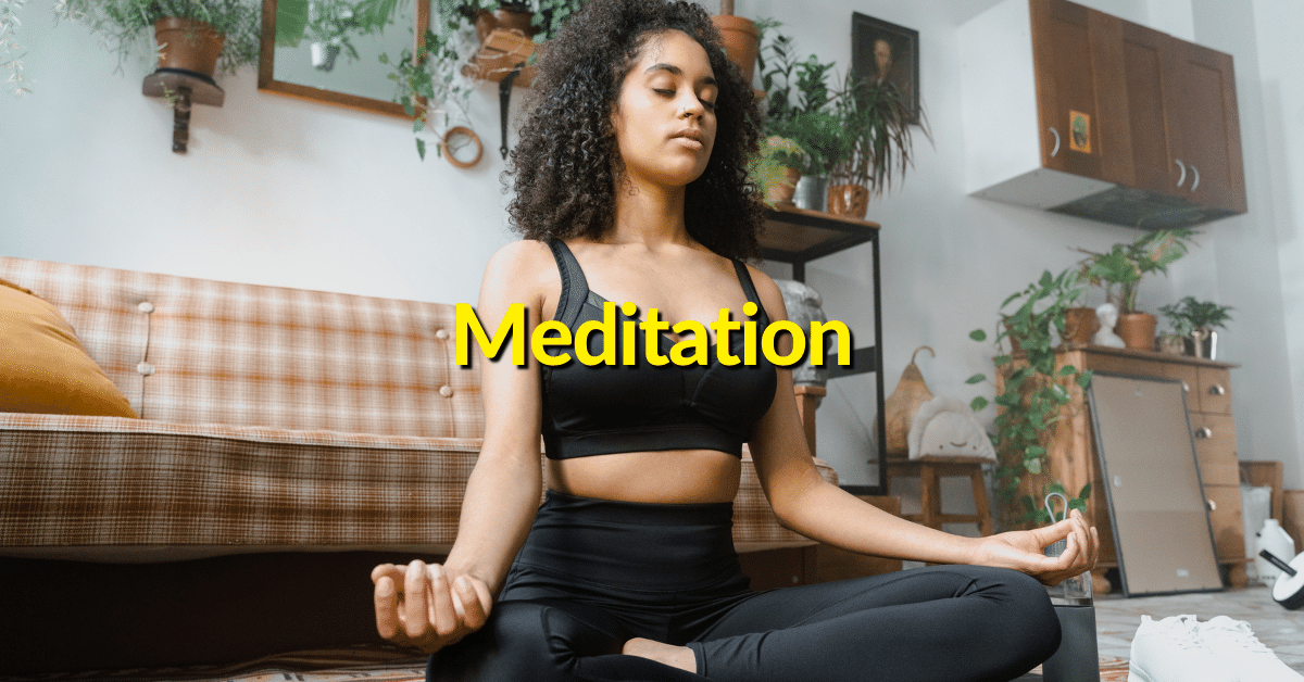 Mental health is important. One way to regulate cortisol levels is through meditation. Regulating cortisol levels is important to immune function.