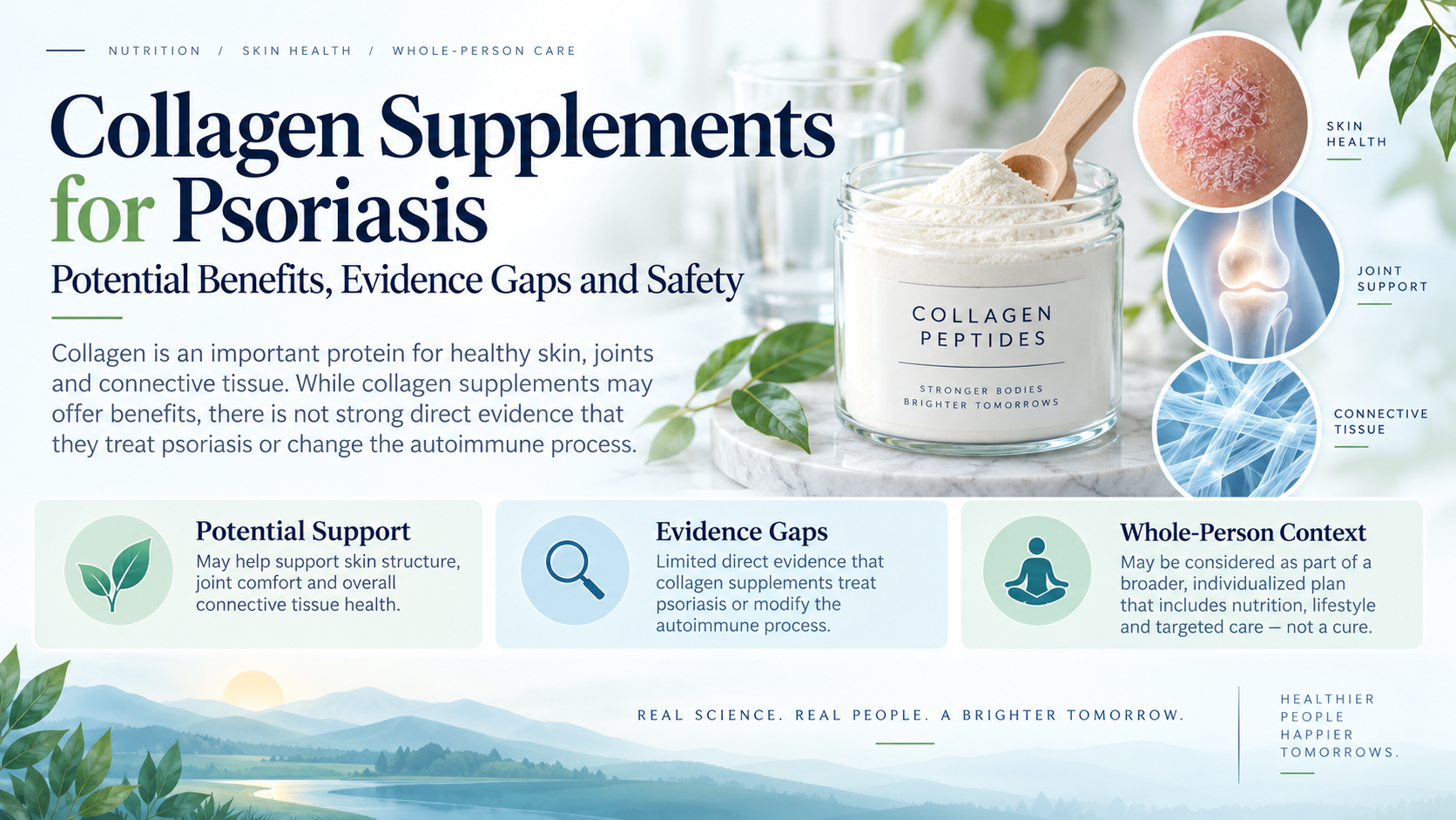 Collagen supplements evaluated within a psoriasis care plan